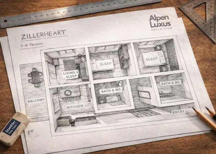 別荘 Zillerheart - By Alpenluxus Collection *